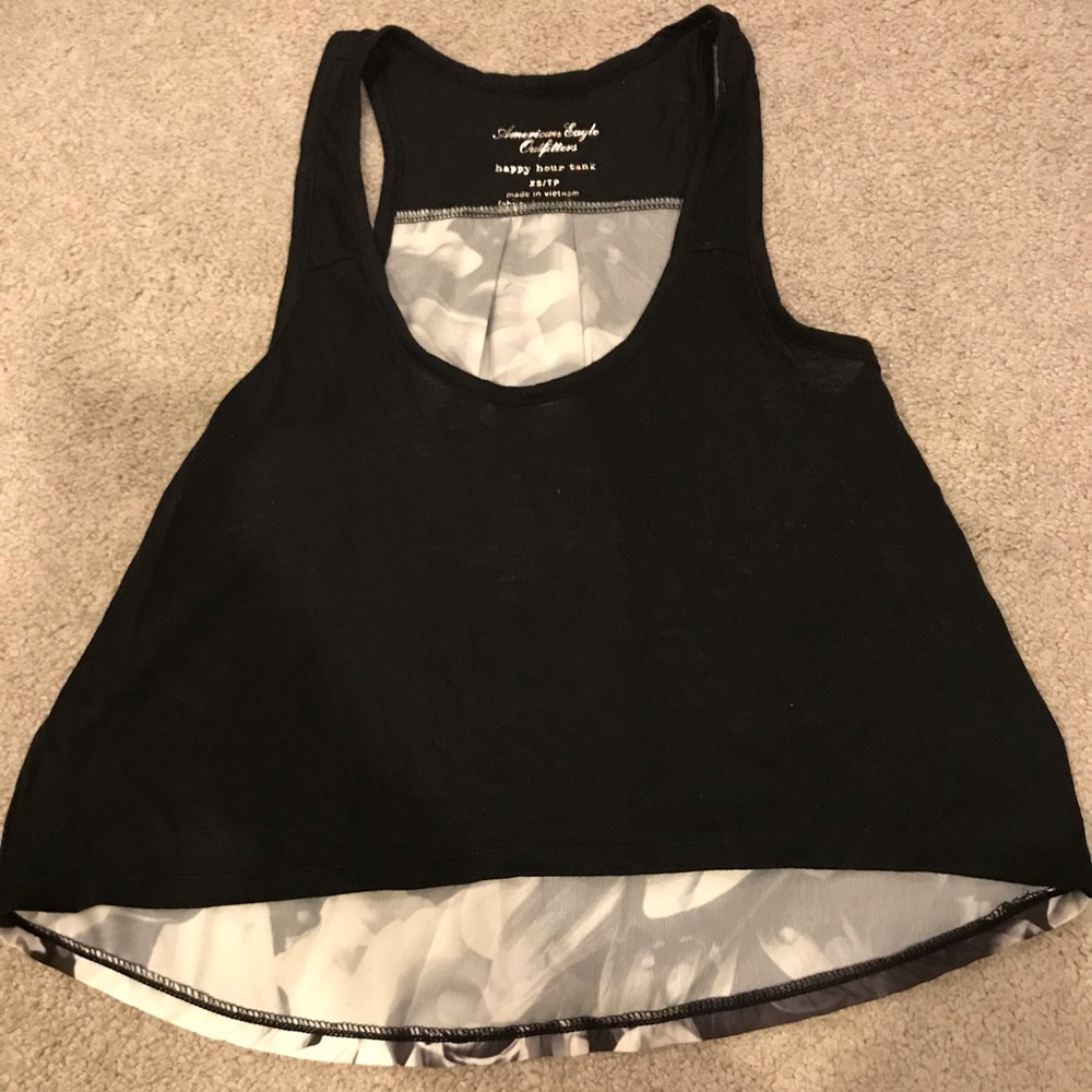 American Eagle Crop Tank XS